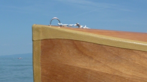 Bufflehead Sailing Canoe, Detail