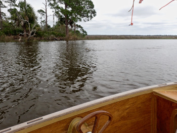 Inside the slot of Richards Island