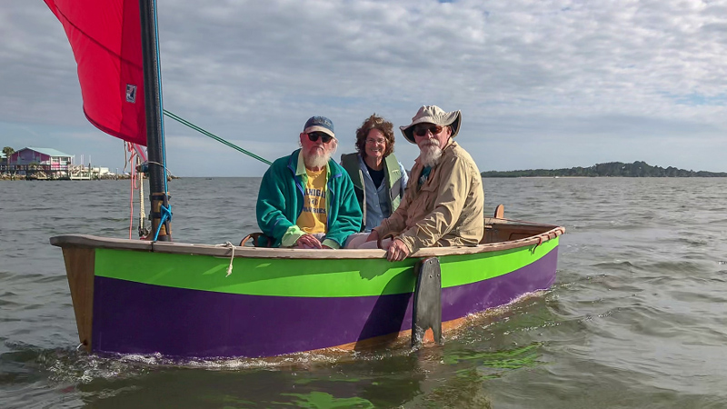 Ida, Bill and Hugh in Clam Girl