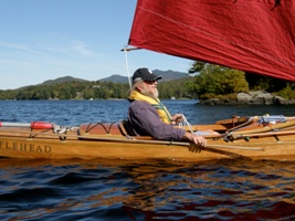 Hugh Horton, the Designer of the Bufflehead sailing canoe