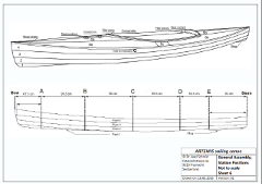 Artemis sailing canoe plans
