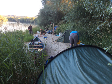 Camping zum kleinen Paradies